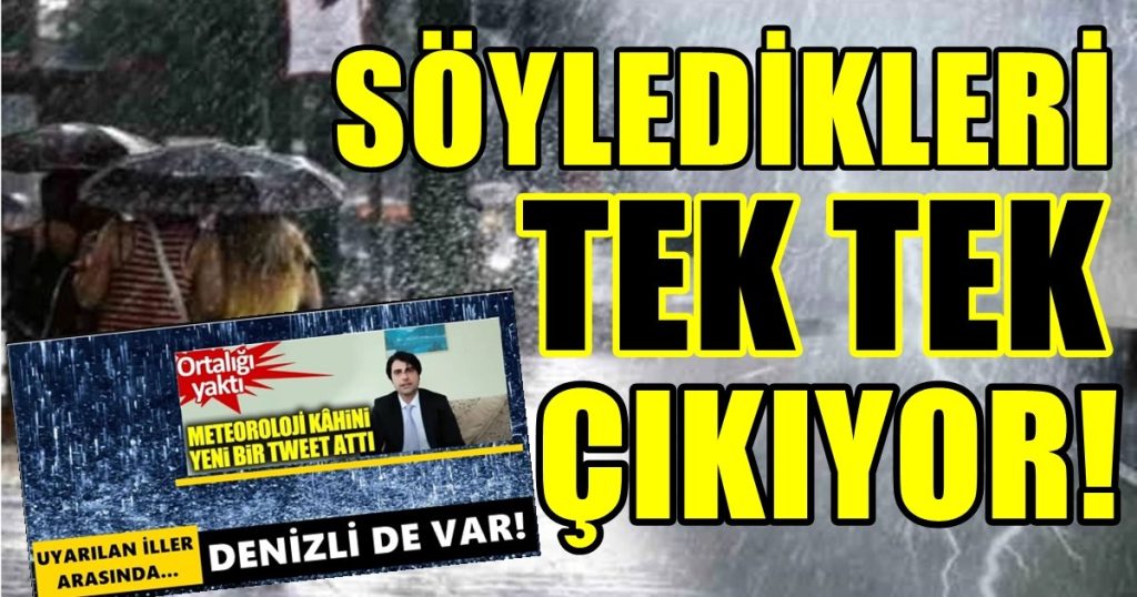 Denizli Dikkat; Bu Sefer 8 Saat Sürecek...
