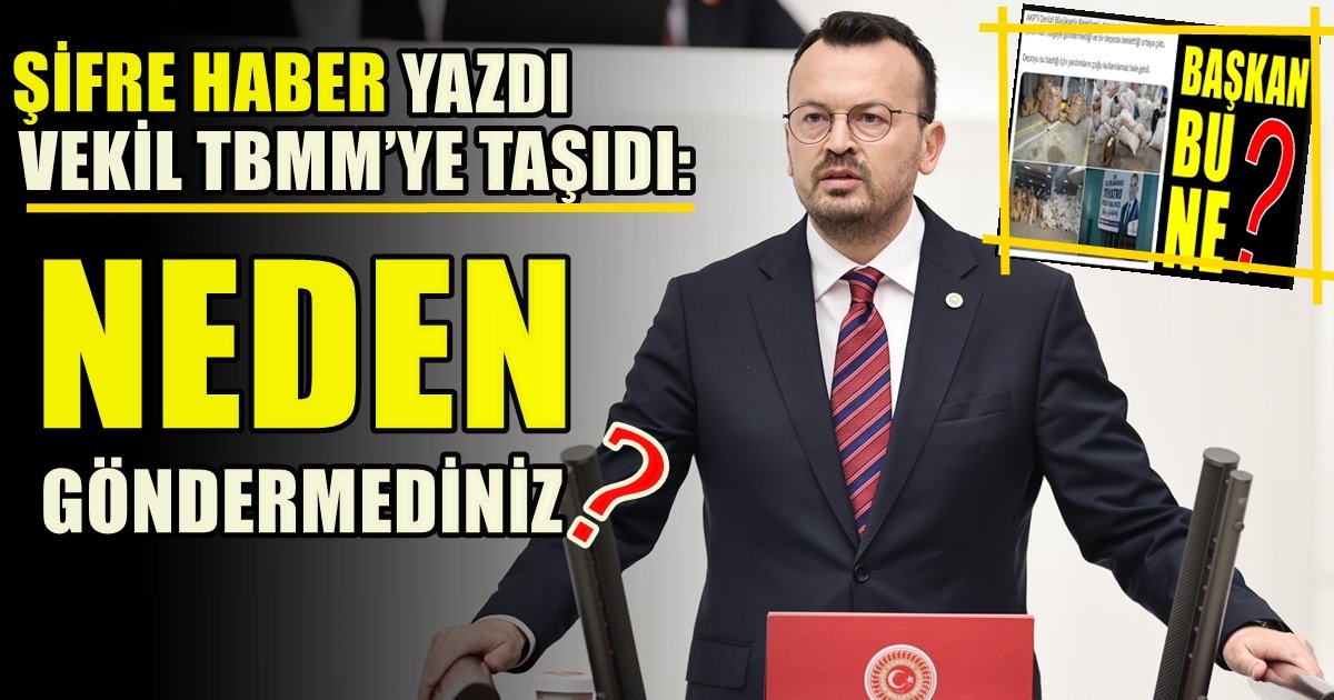 Denizli CHP Milletvekili Arpacı: Soruşturma Açmayı Düşünüyor musunuz?      