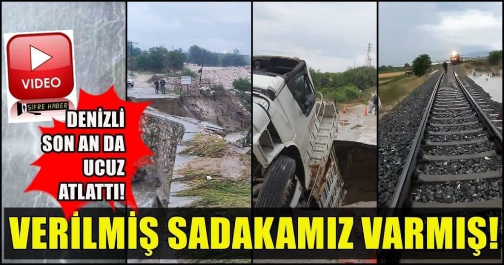 Denizli'de Vatandaşların Uyanıklığı, Büyük Bir Faciayı Önledi...