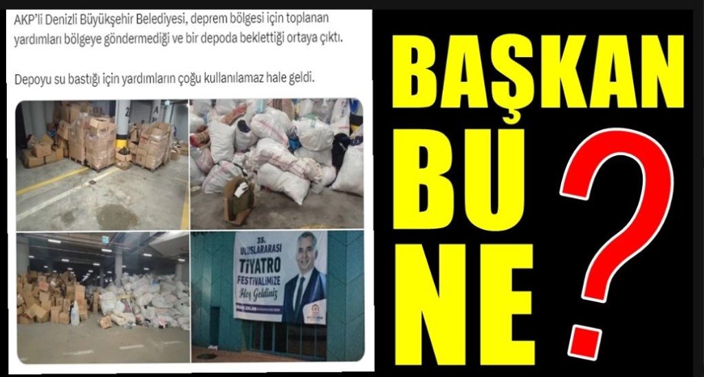Denizli CHP Milletvekili Arpacı: Soruşturma Açmayı Düşünüyor musunuz?