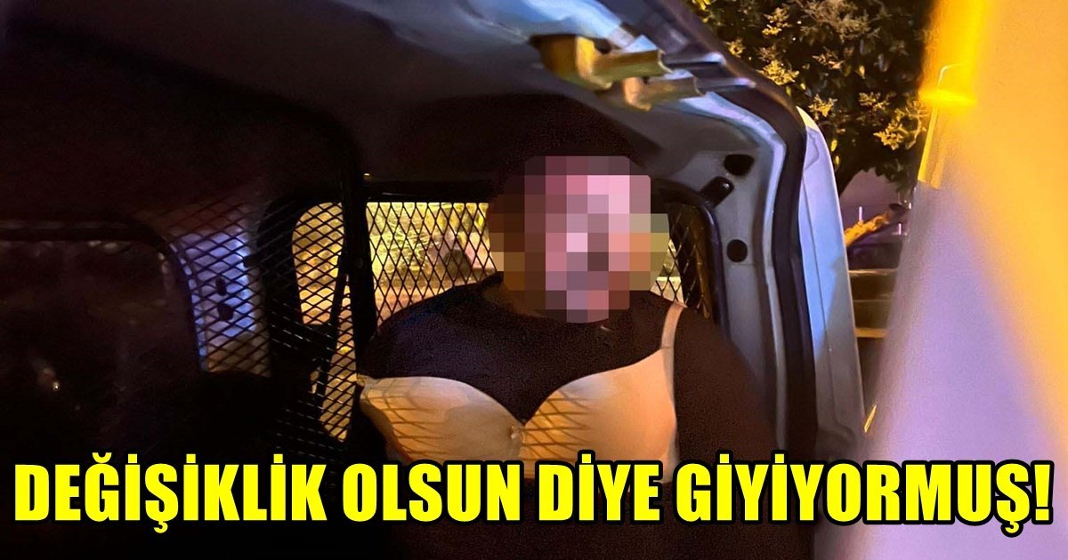 Denizli’de Kadın Kılığına Giren Erkek, Avukat Çıktı…