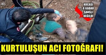 Toprak Altından Çıkarıldığı An, Eşinin Cesediyle Karşılaştı...
