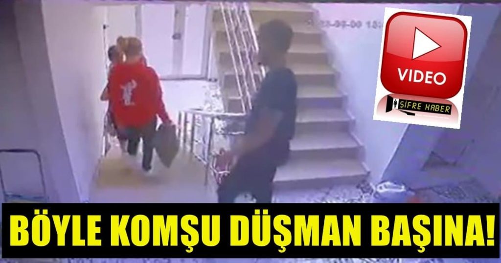 Denizli'de, Komşunun Hırsızlığı Kameralara Yakalandı...