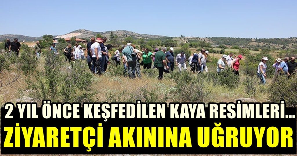 Denizli Bekilli'deki Kaya Resimlerine Yoğun İlgi...