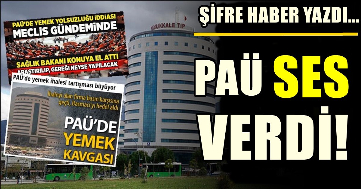 PAÜ’nün Merakla Beklenen Yemek İhalesinin Tarihi Belli Oldu…