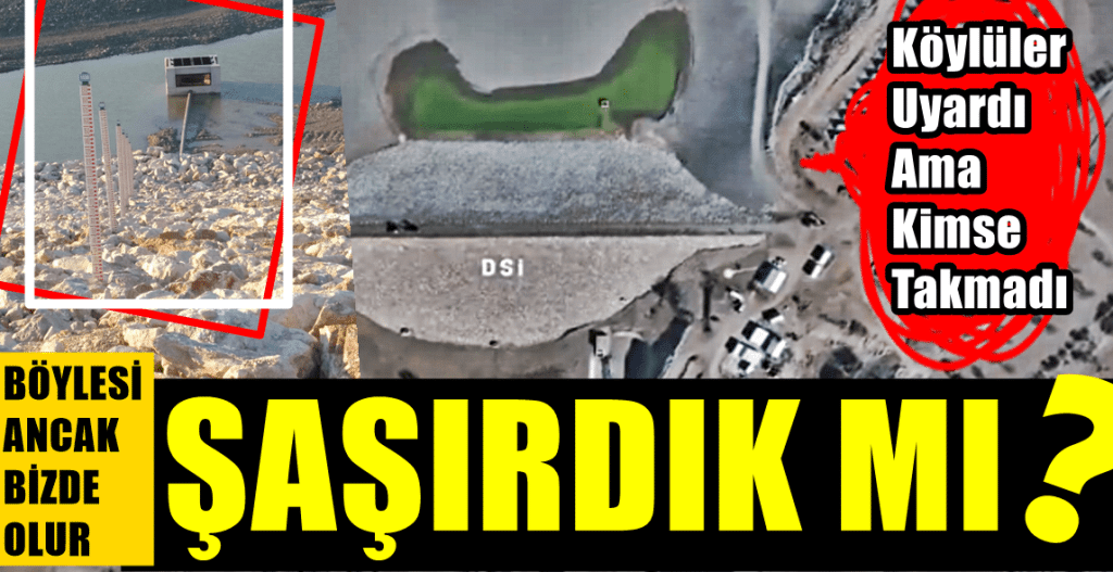 Denizli’de, Kurumuş Derenin Üzerine Gölet Yaptılar; Sonuç Rezalet…