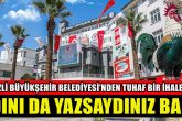 Denizli Büyükşehir Belediyesi’nden Adrese Değil, Elden Teslim İhale…