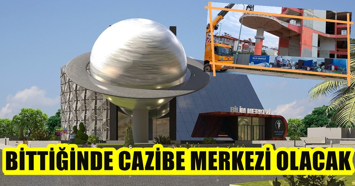 Denizli Merkezefendi Bilim Merkezi İnşaatı, Yeniden Hız Kazandı…