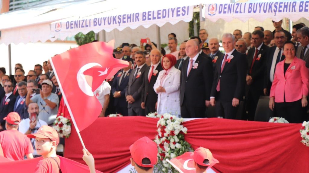 Denizli’de 30 Ağustos Zafer Bayramı’nın 101. Yıldönümü Coşkuyla Kutlandı...