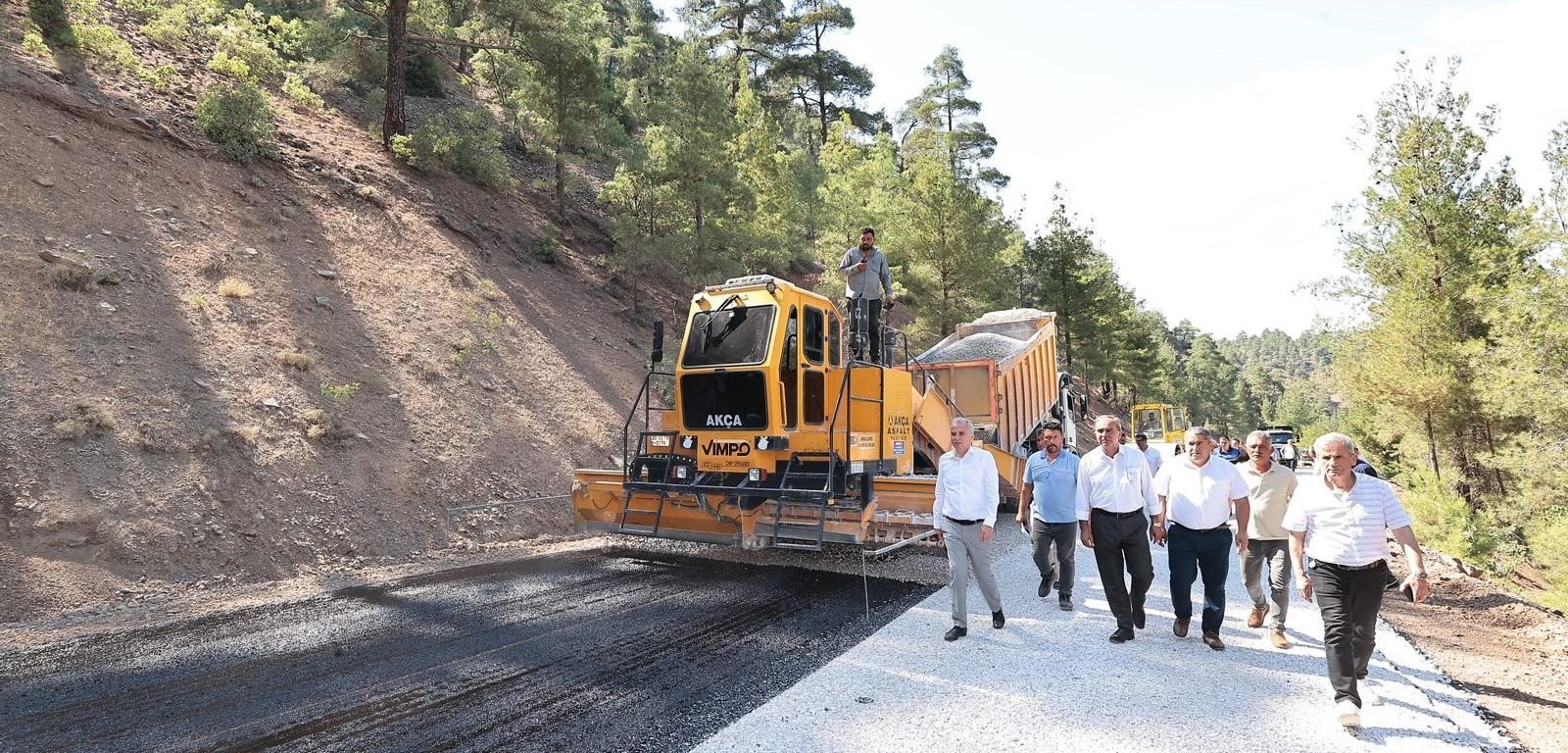 Denizli Büyükşehir Belediyesi Asfalt Sezonunu Açtı…