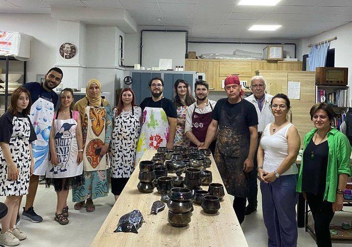 Belçikalı Ve Türk Sanatçılar, Denizli’de Seramik Sanatı İçin Bir Araya Geldi…