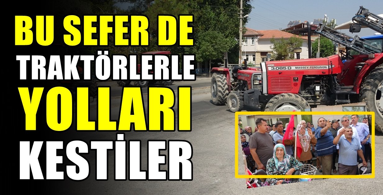 Denizlili Üreticiler Eylemlerinin Dozunu Artırarak Sürdürüyor…