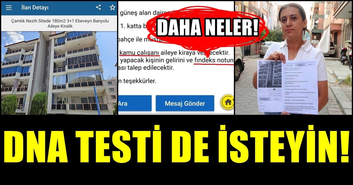 Denizli’de Kiralık Ev Arayanların Vay Haline…