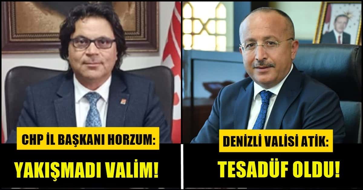 Denizli’de, Vali’nin Esnaf Ziyaretinde AKP İl Başkanının Bulunması Tepki Çekti…