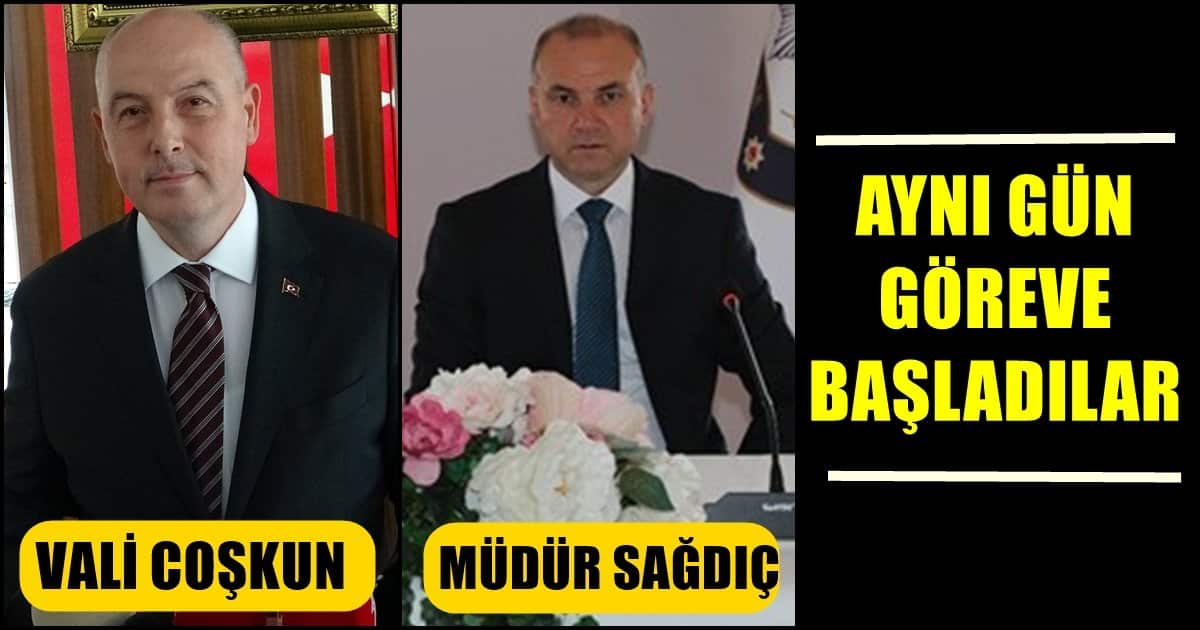 Denizli’nin Yeni Valisi ve Emniyet Müdürü Aynı Gün Göreve Başladı…