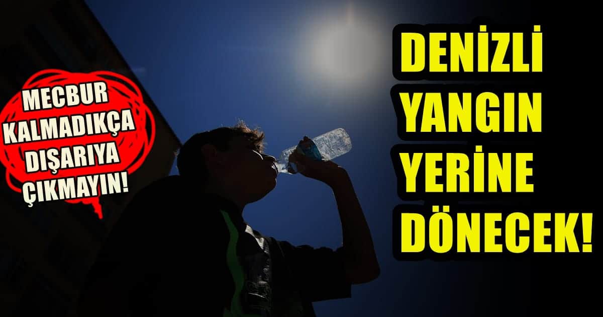 Denizli’de Sıcak Havanın Etkisi Devam Edecek…