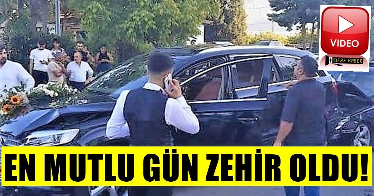 Denizli’de Bahşiş Alma Hevesinin Neden Olduğu Zincirleme Kaza Anı Kameralarda…