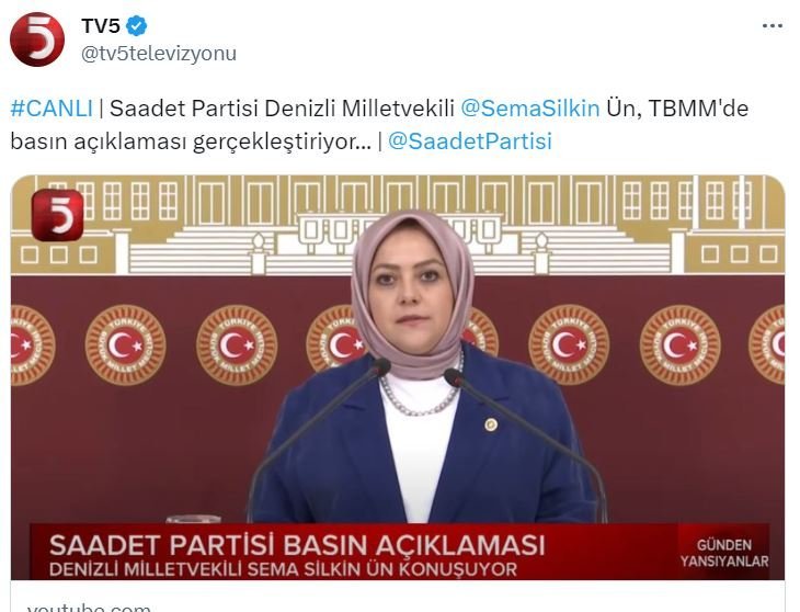 Denizli Milletvekili Ün, Taciz Olayını TBMM’de Gündeme Getirdi…