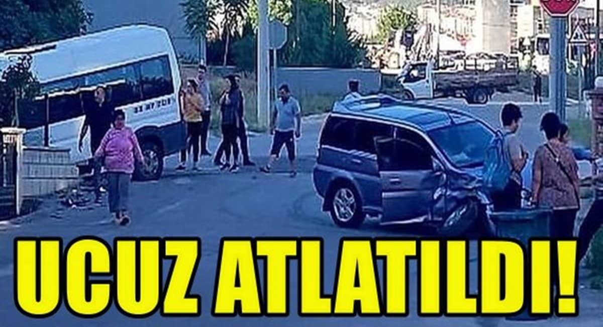 Denizli’de Okul Servisi Kaza Yaptı; 12’si Öğrenci 14 Kişi Yaralandı…