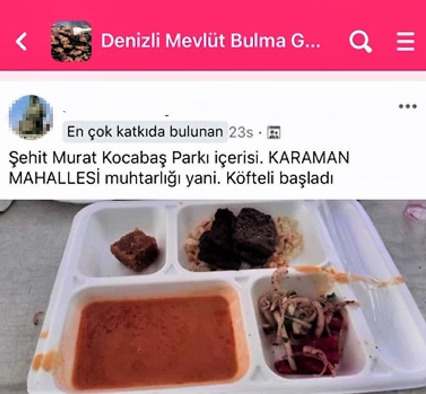 Denizli'de Sıra Dışı Bir Grup: Hadi Bedava Yemeğe... Hem de Köfteli...