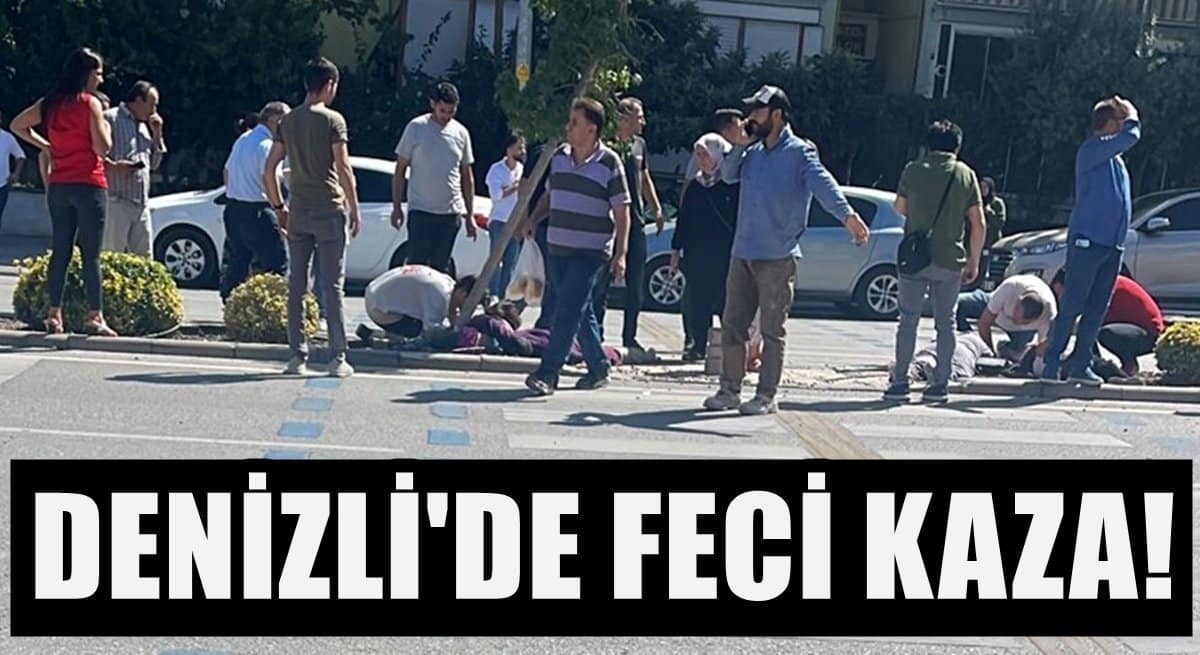 Denizli’deki Kazada Anne Öldü; 2 Çocuğu ve Görümcesi Yaralandı…