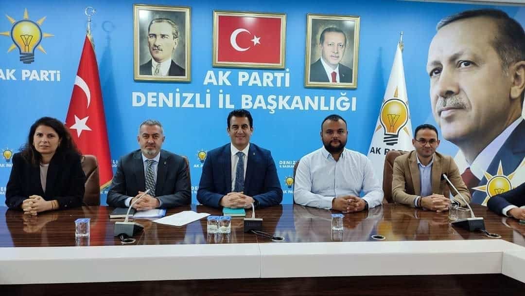 AK Parti Pamukkale İlçe Yönetimi, İl Başkanı Güngör’ü Ziyaret Etti…