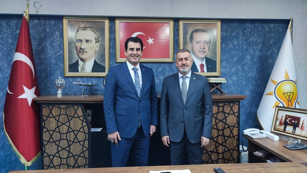 AK Parti Pamukkale İlçe Yönetimi, İl Başkanı Güngör'ü Ziyaret Etti...