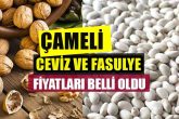 Denizli'nin Çameli Fasulyesi ve Cevizinin 'Yeni Hasat' Fiyatları Belli Oldu...