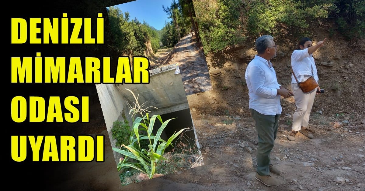 Denizli Mimarlar Odası: Rant Odaklı ve Çevre Karşıtı Projelerden Uzak Durun…