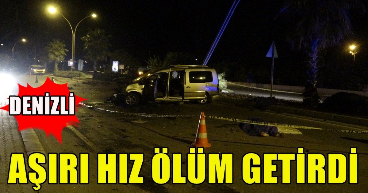 Denizli Pamukkale Yolunda Kaza: 2 Kişi Can Verdi…
