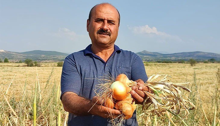 Hastalık Nedeniyle Zarar Gören Denizlili Üzüm Üreticilerinin Umudu Soğan Oldu...