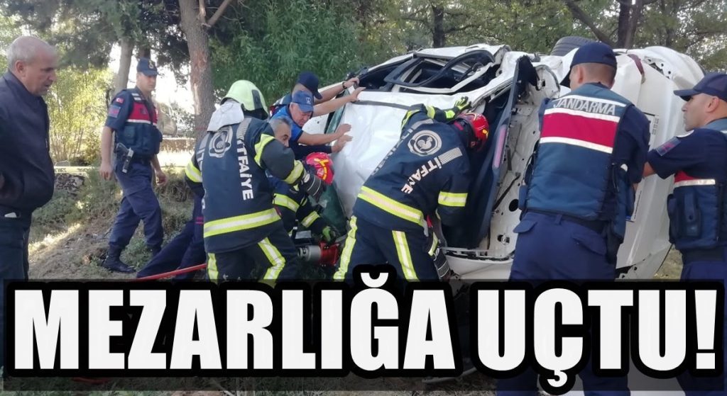 Denizli Tavas'ta Feci Kaza: 2 Ölü 1 Yaralı...