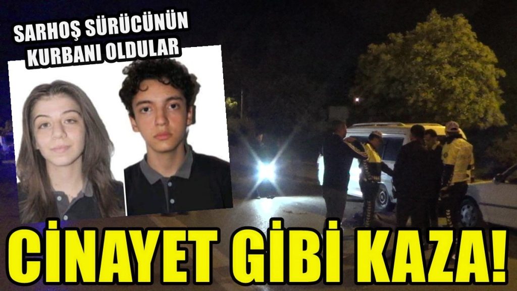 Denizli'de 2 Liseli Genci Hayattan Koparan Sürücü Zilzurna Sarhoş Çıktı...