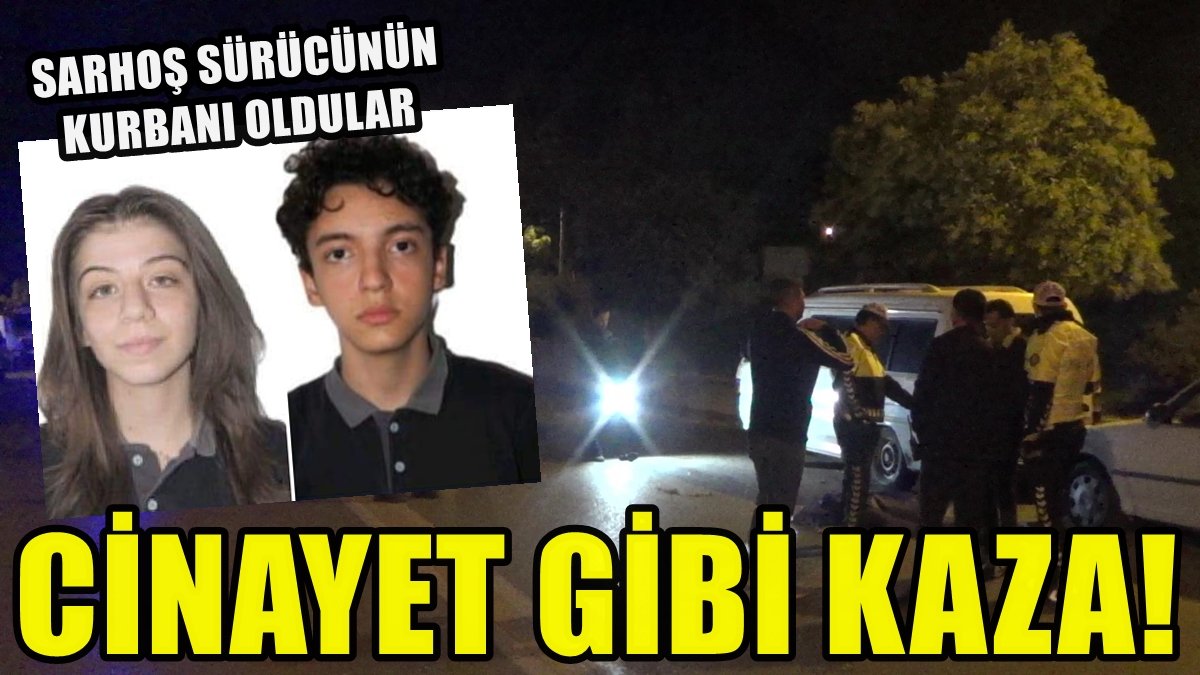 Denizli’de 2 Liseli Genci Hayattan Koparan Sürücü Zilzurna Sarhoş Çıktı…