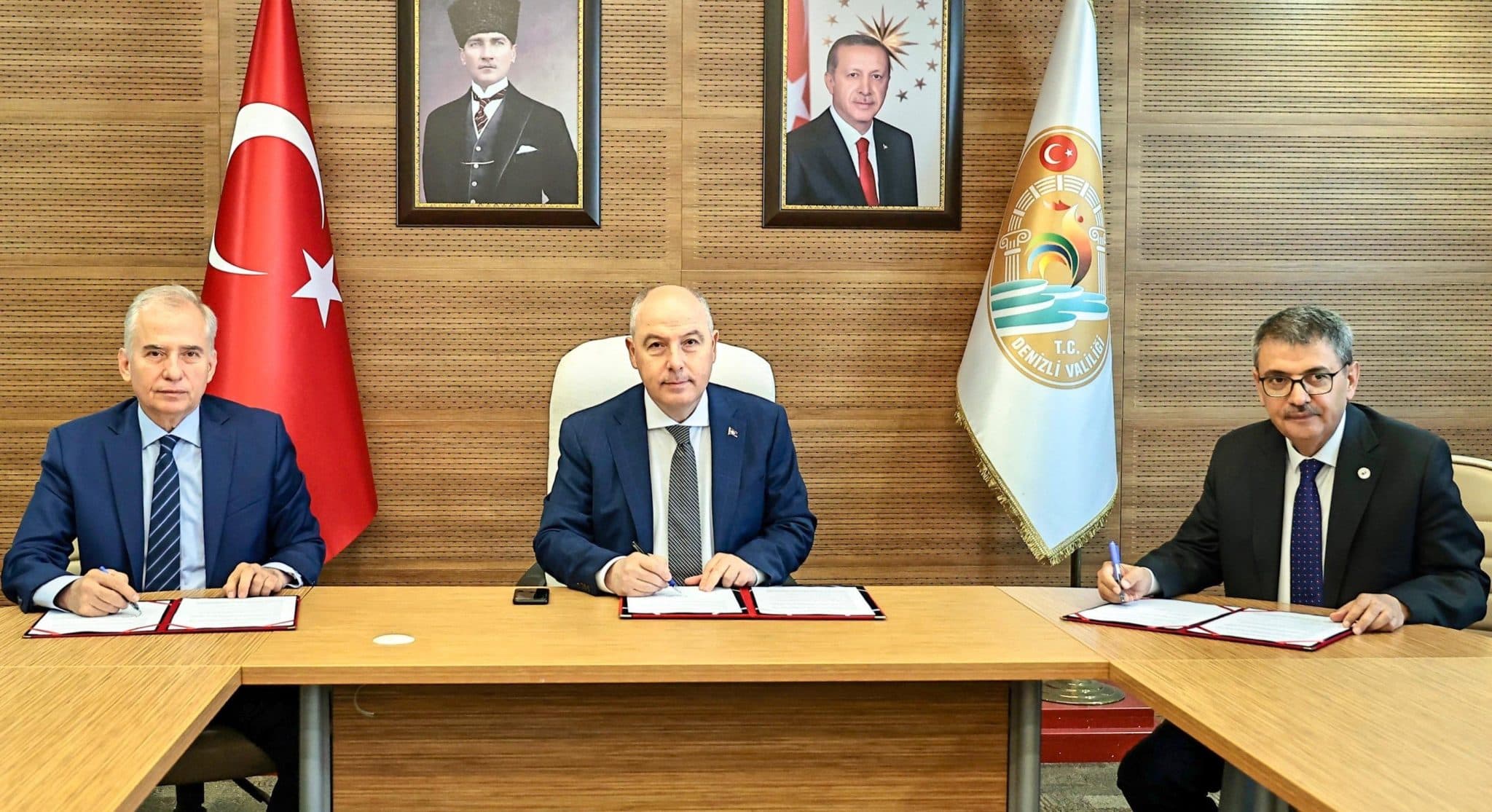 Denizli’de UNESCO Sertifikalı Traverten Jeoparkı Protokolü İmzalandı…
