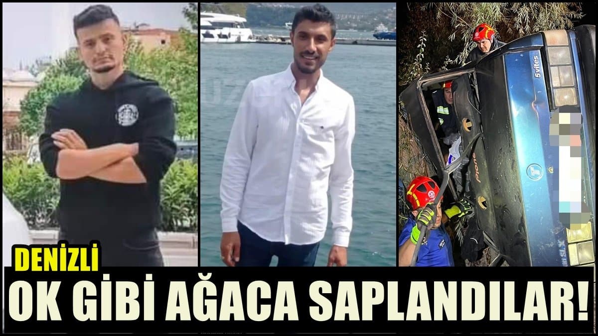 Denizli’de Feci Kaza: 2 Ölü 3 Yaralı…