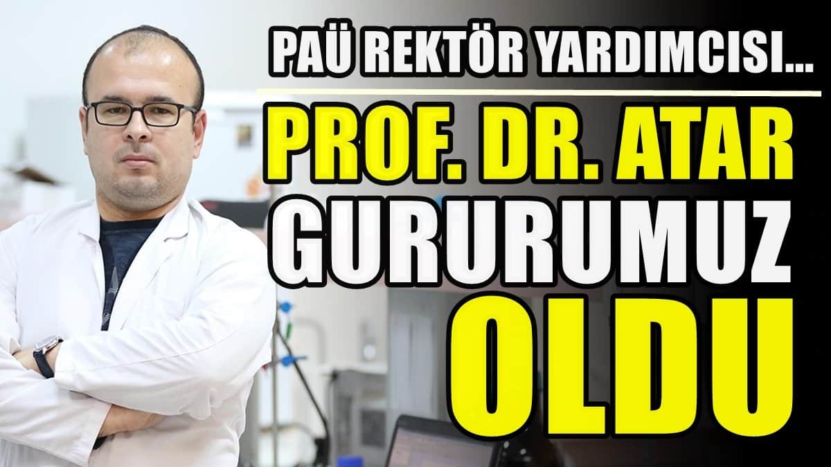 PAÜ’lü Profesör Atar, Dünyanın Etkili Bilim İnsanları Sıralamasında İlk Yüzde 2’de…