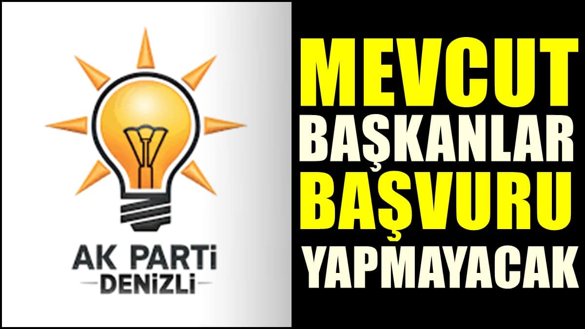 AK Parti’nin Başkan Adayları İçin Takvim Netleşti…