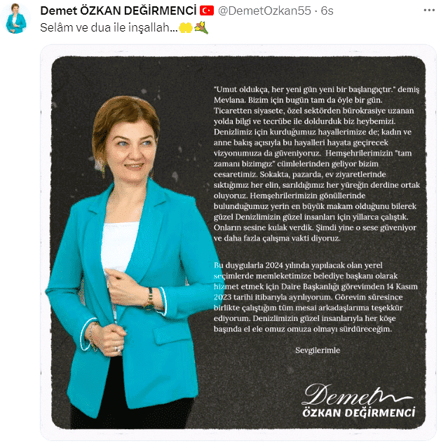 Denizli’nin Yakından Tanıdığı O İsim, Başkanlık Yolunda İl Adımını Attı…