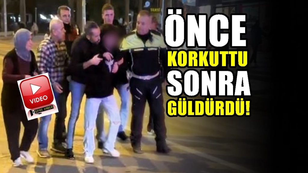 Denizli'de Motosikletin Çarptığı Genç, Hem Korkuttu Hem Güldürdü...
