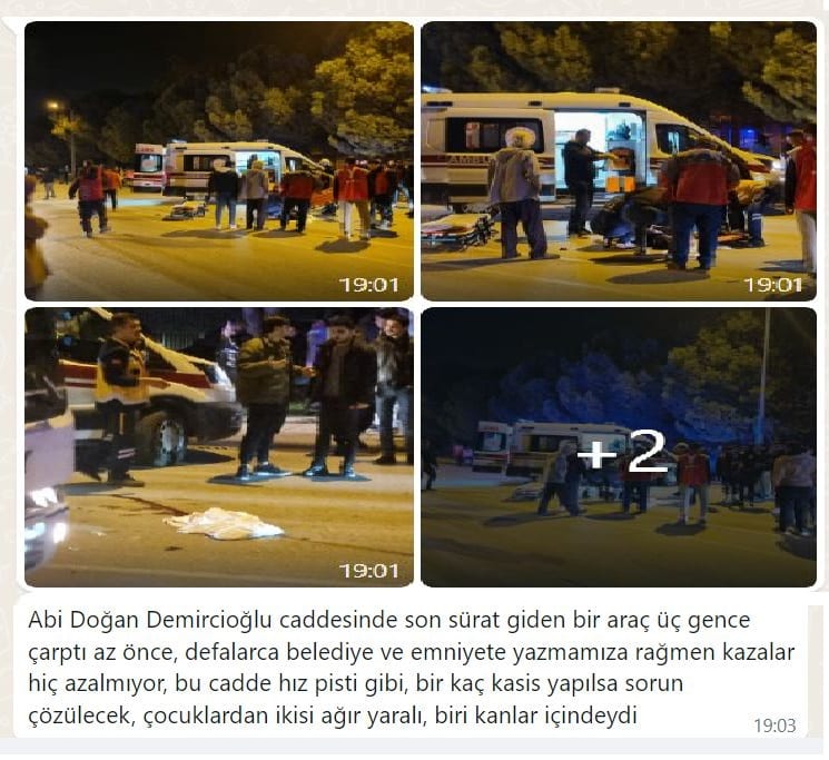 Denizli’nin Caddeleri, Hız Hastaları Yüzünden Masum İnsanlara Mezar Oluyor…