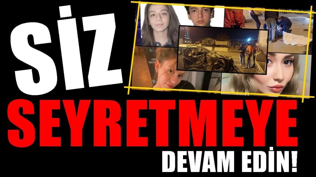 Denizli’nin Caddeleri, Hız Hastaları Yüzünden Masum İnsanlara Mezar Oluyor…