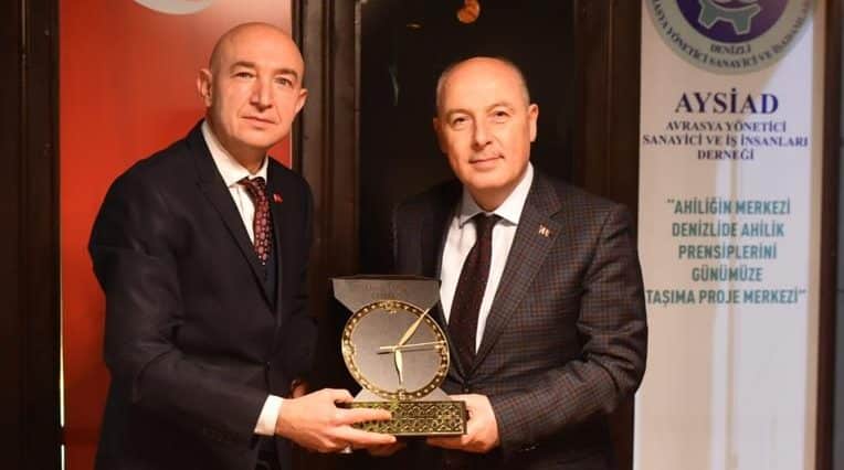 Denizli Valisi Coşkun, Aysiad’ı Ziyaret Etti…