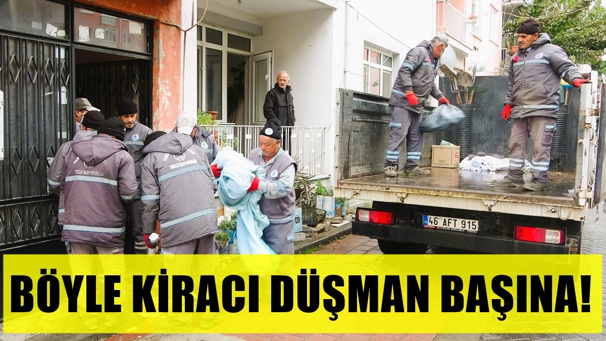 2 Yıllık Kirayı, Elektrik-Su Parasını ve 2 Kamyon Çöpü Bırakıp Kayıplara Karıştı…