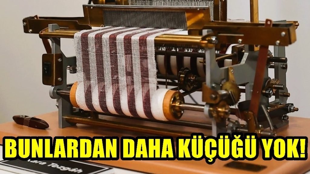 Dünyanın En Minik Dokuma Tezgahları Bu Sergide...