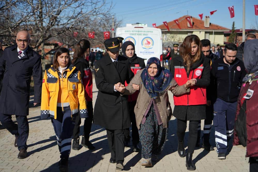 Şehit Askerimiz Serinkan, Son Yolculuğuna Uğurlandı...