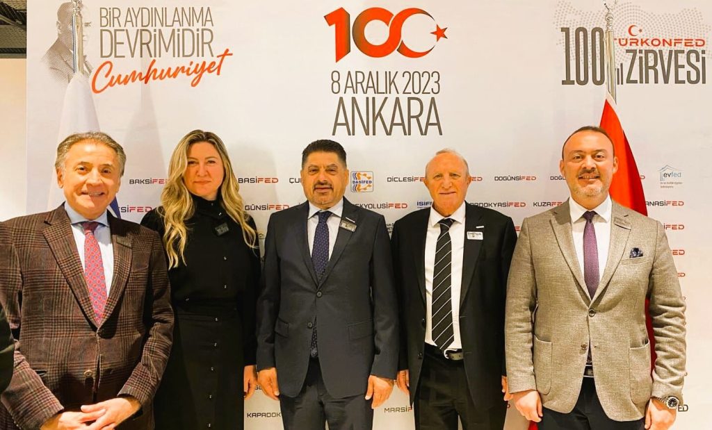 TÜRKONFED'in, Tarihi 100. Yıl Zirvesi Ankara’da Gerçekleştirdi...