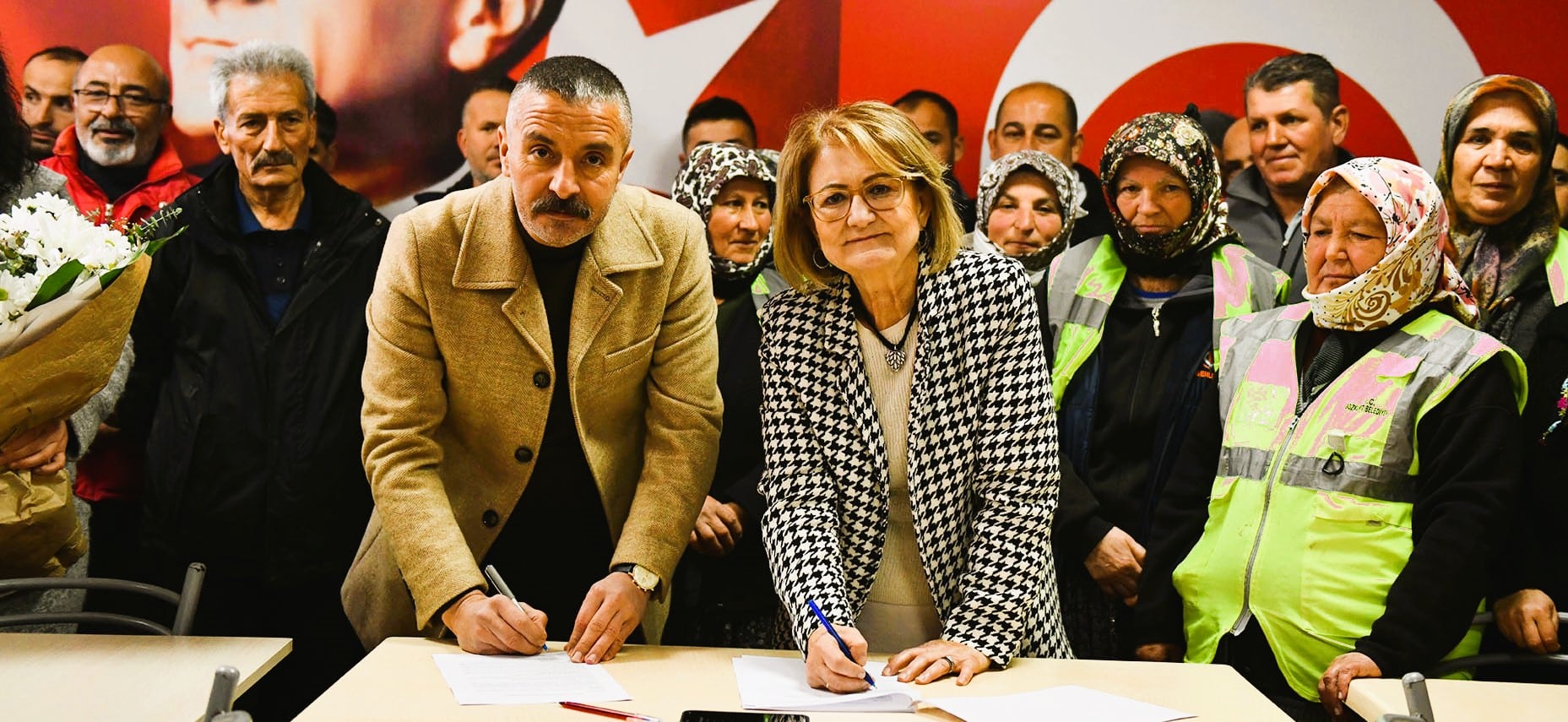 Başkan Çelik’ten Belediye Çalışanlarına Yüzde 50 Zam…