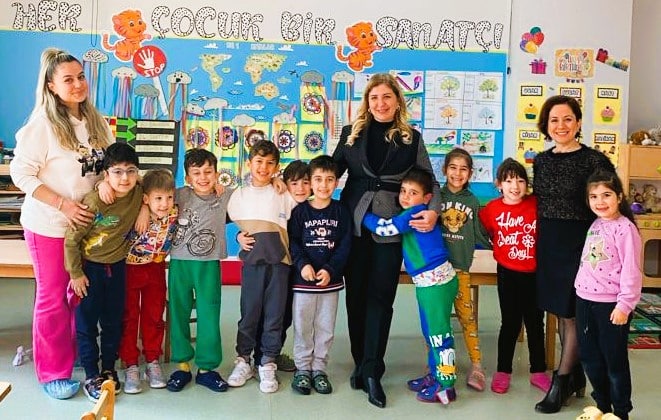 Denizli Uğur Okulları, Karne Gününde Önemli Konuklar Ağırladı…