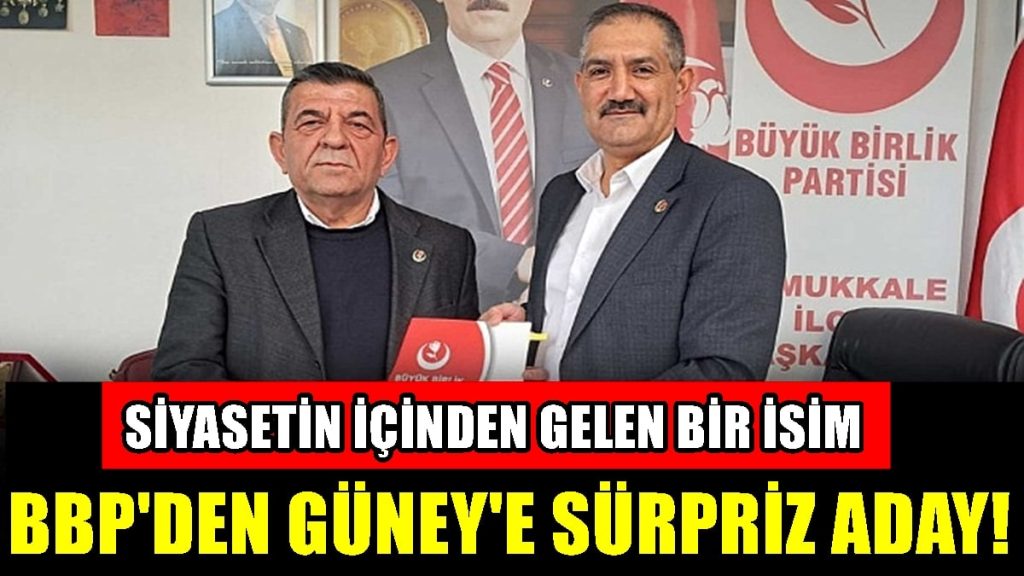 Denizli BBP, Honaz'dan Sonra Güney'de de İddialı Bir İsimle Yola Çıktı...